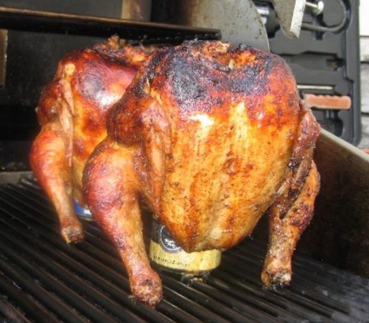 pit boss beer can chicken
