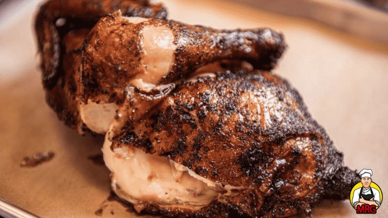 Smoked Chicken on Gas Grill Featured