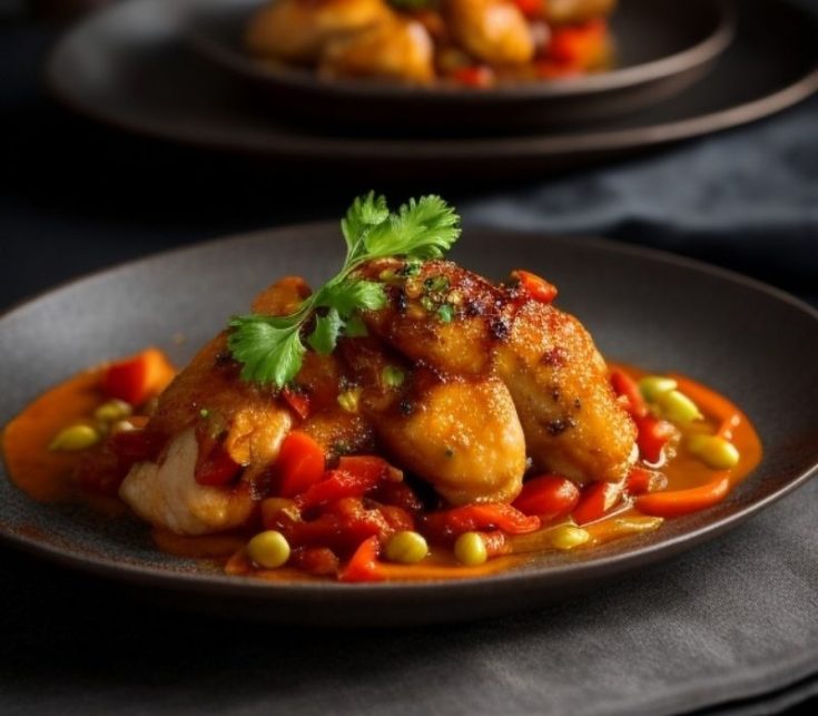 chicken pimientos